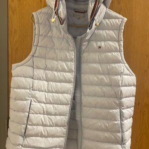 Tommy Hilfiger Light Blue Puffer Vest